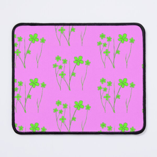Item preview, Simple Green Flowers with Purple background designed and sold by Shapeshifter797.