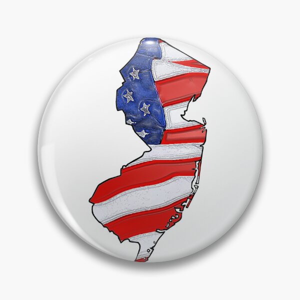 Item preview, Patriotic New Jersey designed and sold by Havocgirl.