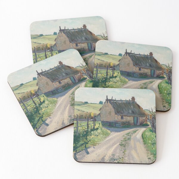 Item preview, Peaceful Rural Cottage in France - Impressionist Landscape designed and sold by CARRAANN.