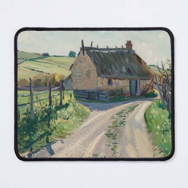 Item preview, Peaceful Rural Cottage in France - Impressionist Landscape designed and sold by CARRAANN.