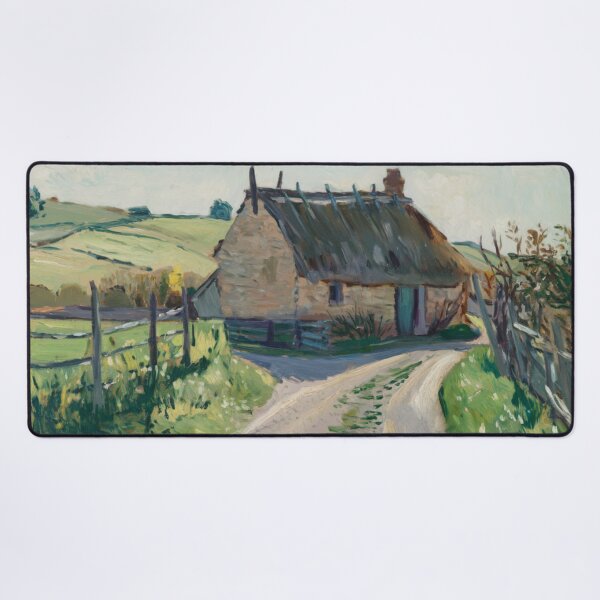 Item preview, Peaceful Rural Cottage in France - Impressionist Landscape designed and sold by CARRAANN.