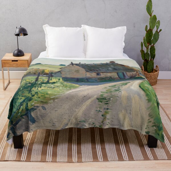 Item preview, Peaceful Rural Cottage in France - Impressionist Landscape designed and sold by CARRAANN.