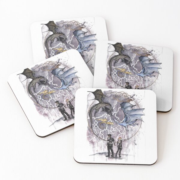 Item preview, Fourth Wing Watercolor Art designed and sold by KillianGrantM.