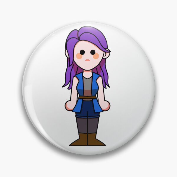 Item preview, Pegatina de Stardew Valley SDV de Abigail designed and sold by MirrorTail755.