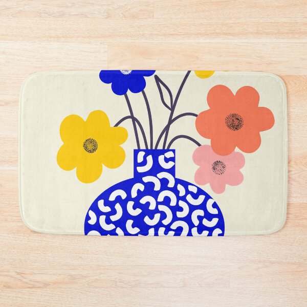 Item preview, Inheritance, Flower Pot Botanical Floral, Eclectic Bohemian Concept Pop of Color, Dopamine Positivity Plants Nature Heredity Contemporary designed and sold by 83oranges.com.