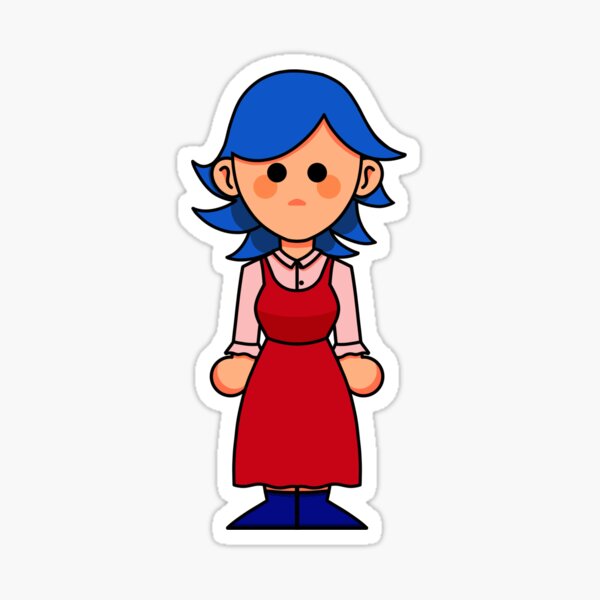 Aperçu de l'œuvre Autocollant Emily Stardew Valley SDV créée et vendue par MirrorTail755.