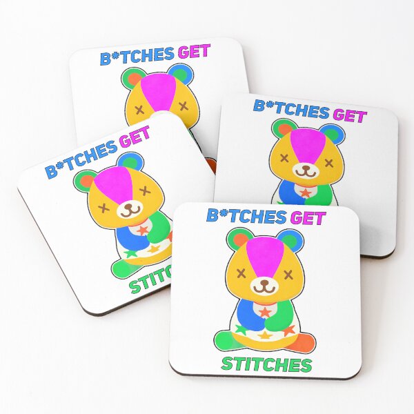 Item preview, Stitches Villager Sticker designed and sold by Unicorn Massacres.