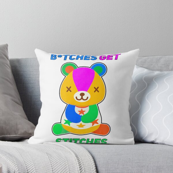 Item preview, Stitches Villager Sticker designed and sold by Unicorn Massacres.