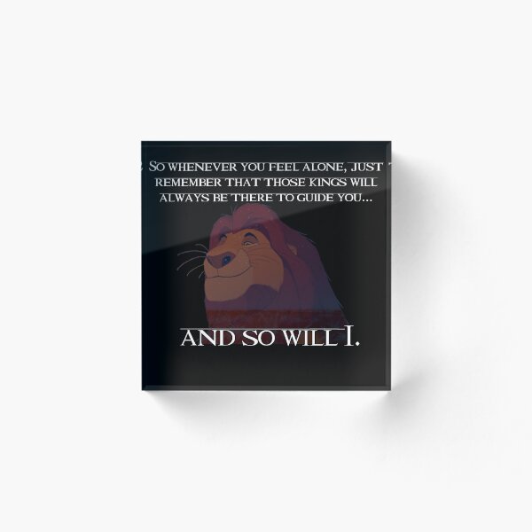 Item preview, Mufasa "When you look ta the stars..." designed and sold by ShopKujenga.