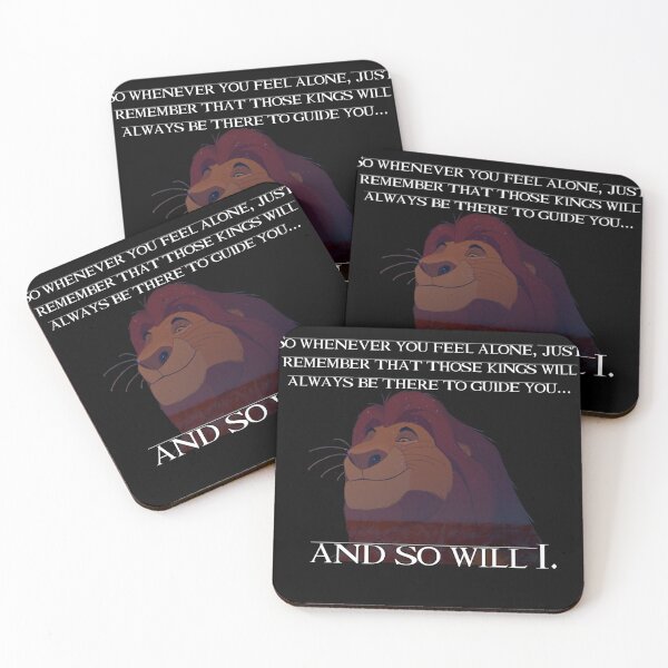 Item preview, Mufasa "When you look ta the stars..." designed and sold by ShopKujenga.