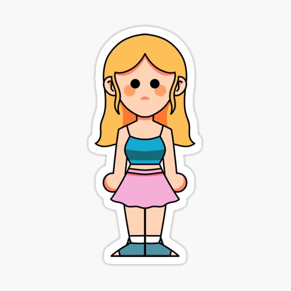 Aperçu de l'œuvre Autocollant SDV Haley Stardew Valley créée et vendue par MirrorTail755.