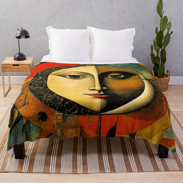 Item preview, Abstract Sun Moon Art designed and sold by TheDarkWardrobe.