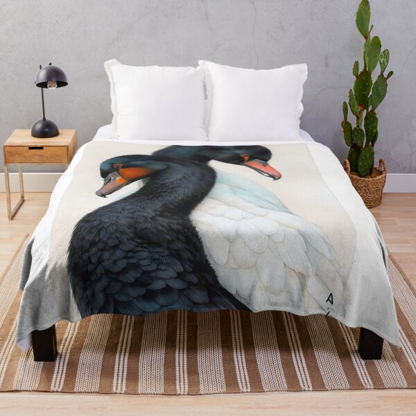 Item preview, The Ying and Yang of Swans designed and sold by Alma Lee.