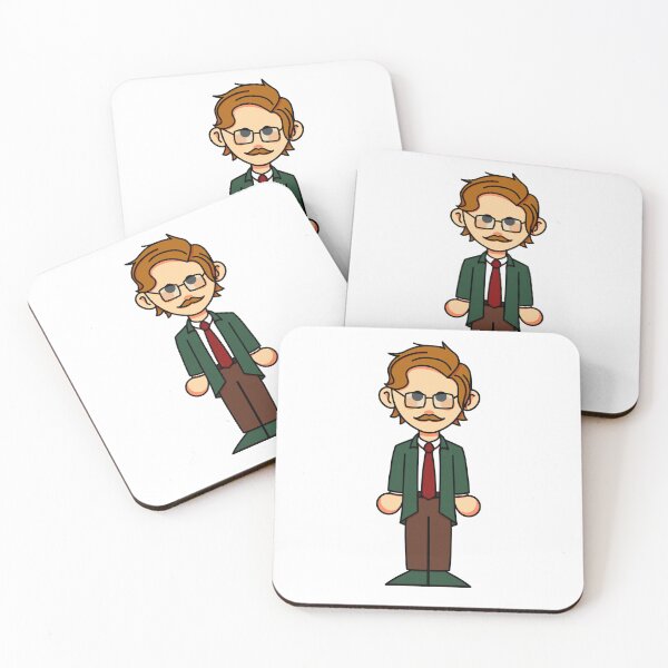 Item preview, Harvey Stardew Valley SDV Sticker designed and sold by MirrorTail755.