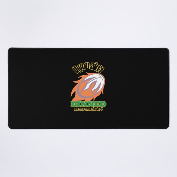 Item preview, If You Ain't Binned, Are You Even Playing? Funny Rugby Player Fan designed and sold by HeavenlyHuesStudio.