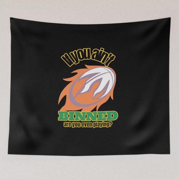 Item preview, If You Ain't Binned, Are You Even Playing? Funny Rugby Player Fan designed and sold by HeavenlyHuesStudio.