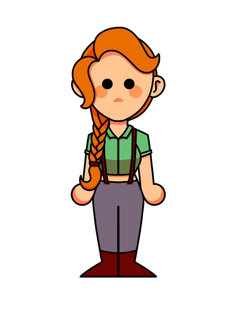 Aperçu 4 sur 4. Coque iPhone avec l'œuvre Autocollant SDV de Leah Stardew Valley créée et vendue par MirrorTail755.