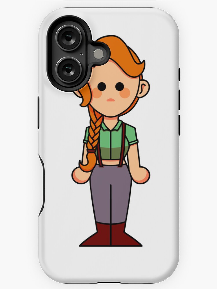 Aperçu 1 sur 4. Coque iPhone avec l'œuvre Autocollant SDV de Leah Stardew Valley créée et vendue par MirrorTail755.