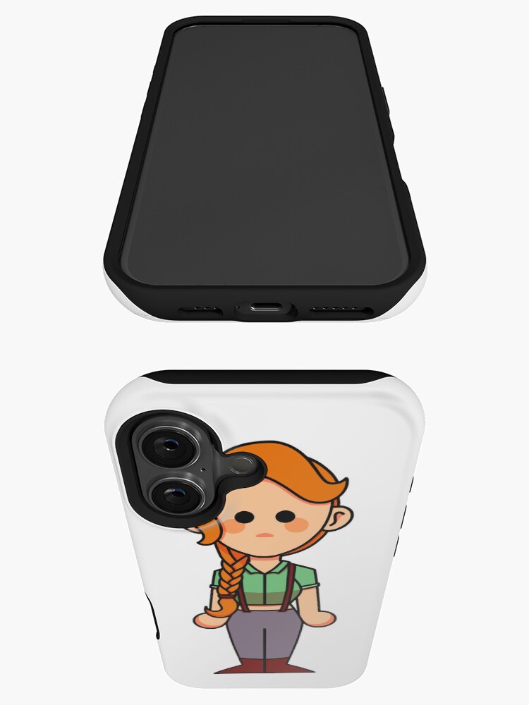 Aperçu 3 sur 4. Coque iPhone avec l'œuvre Autocollant SDV de Leah Stardew Valley créée et vendue par MirrorTail755.