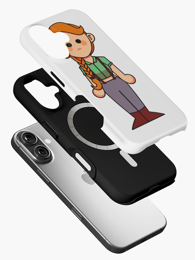 Aperçu 2 sur 4. Coque iPhone avec l'œuvre Autocollant SDV de Leah Stardew Valley créée et vendue par MirrorTail755.