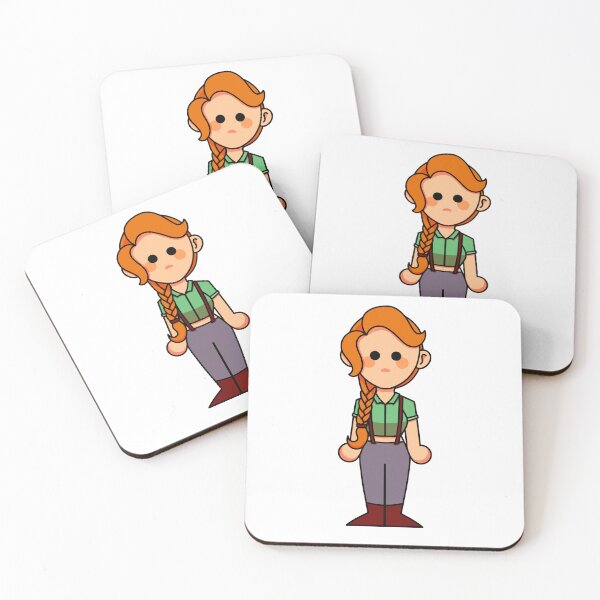 Item preview, Leah Stardew Valley SDV Sticker designed and sold by MirrorTail755.