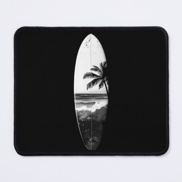 Item preview, White and Black Surfboard designed and sold by emk817.