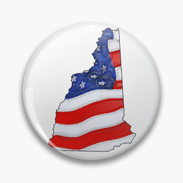 Item preview, Patriotic New Hampshire designed and sold by Havocgirl.