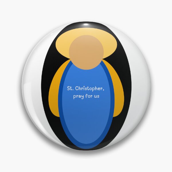 Item preview, St. Christopher, Pray for Us figure designed and sold by call-emily.