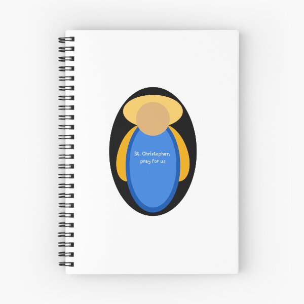 Item preview, St. Christopher, Pray for Us figure designed and sold by call-emily.
