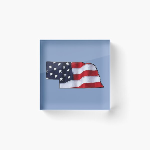 Item preview, Patriotic Nebraska designed and sold by Havocgirl.