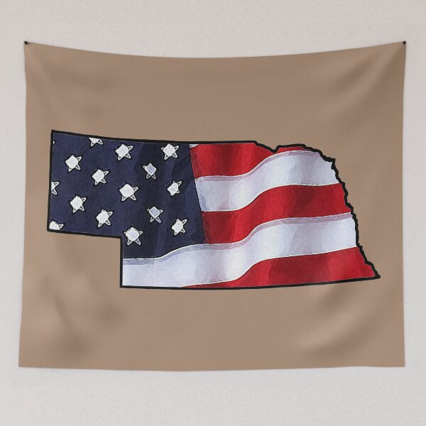Item preview, Patriotic Nebraska designed and sold by Havocgirl.