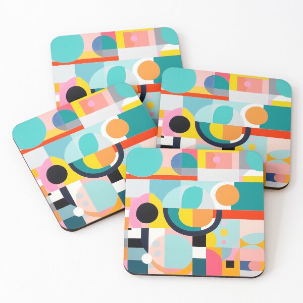 Item preview, Colour Block Rhythm designed and sold by zzz888.