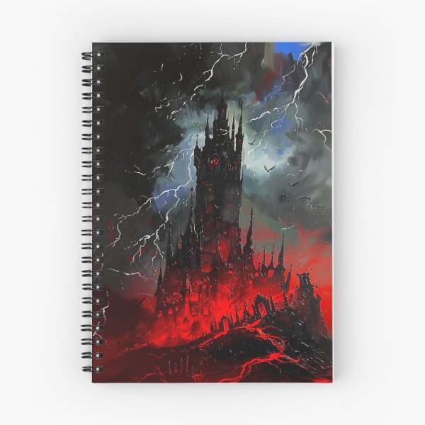 Item preview, Dracula's castle. Storm madness series. Version 4. Oil painting designed and sold by alexkempart.