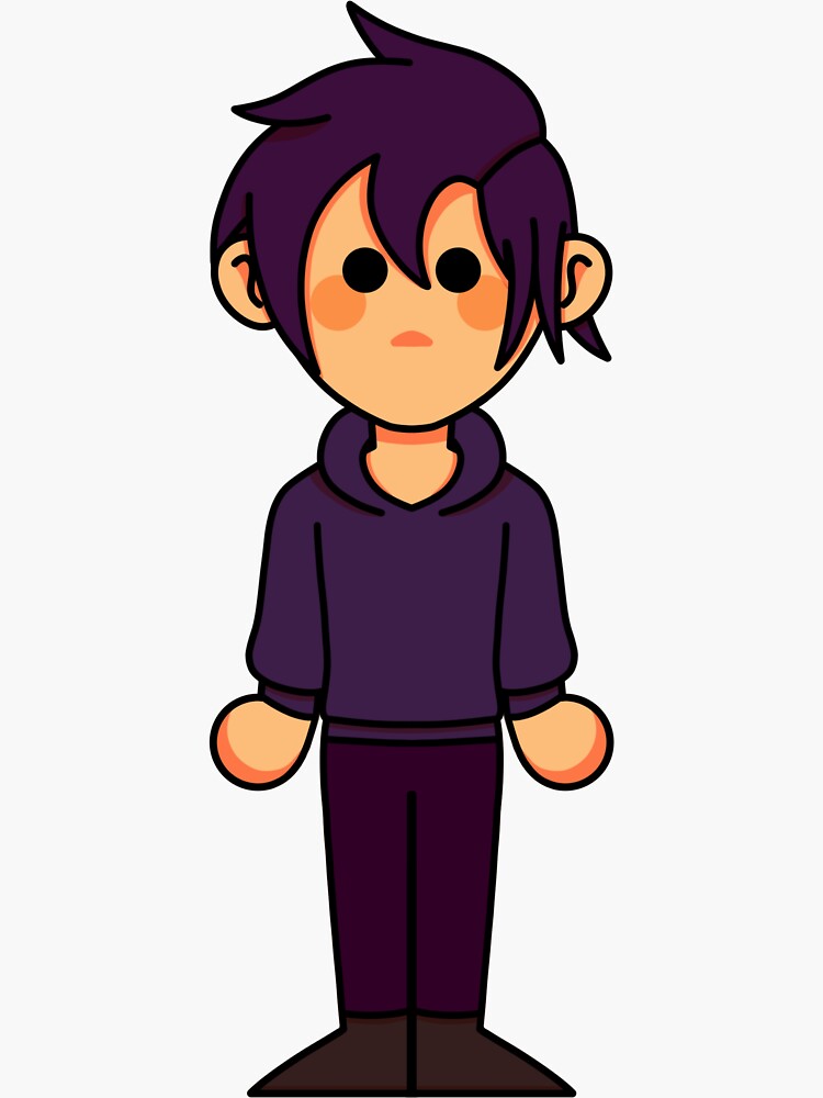 Aperçu 3 sur 3. Sticker avec l'œuvre Sebastian Stardew Valley SDV Autocollant créée et vendue par MirrorTail755.