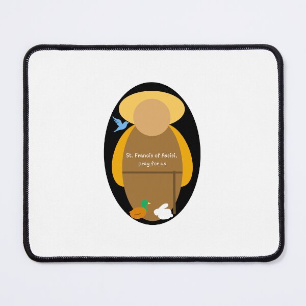 Item preview, St. Francis of Assisi, Pray for us figure designed and sold by call-emily.