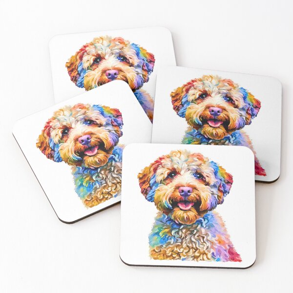 Item preview, Pop-Art Lagotto Romagnolo Impressionism  designed and sold by Fredster1966.
