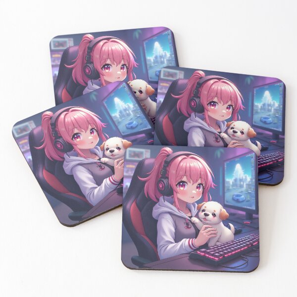 Item preview, Gamer Pup Girl designed and sold by duke818.
