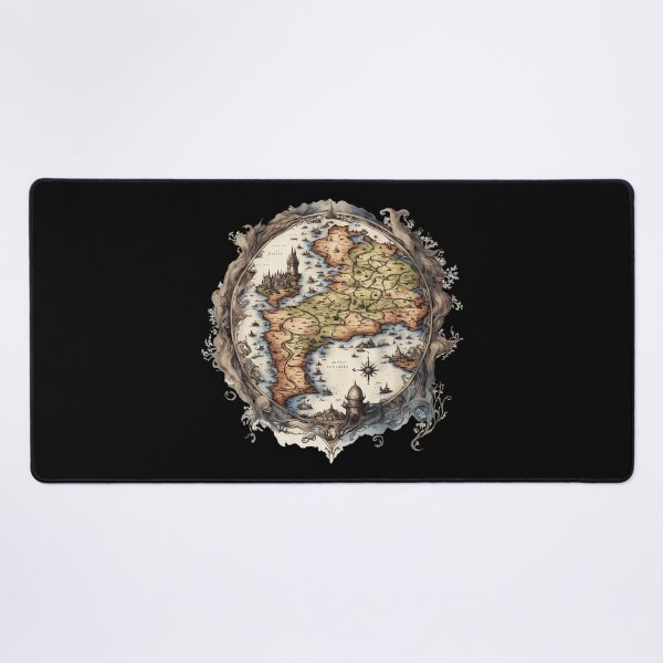 Item preview, Vintage Fantasy World Map designed and sold by Astralia.