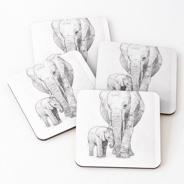 Item preview, Elephants designed and sold by GWVArtComms.
