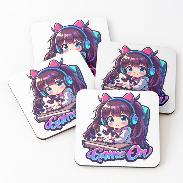 Item preview, Gamer Pup Girl - Game On designed and sold by duke818.