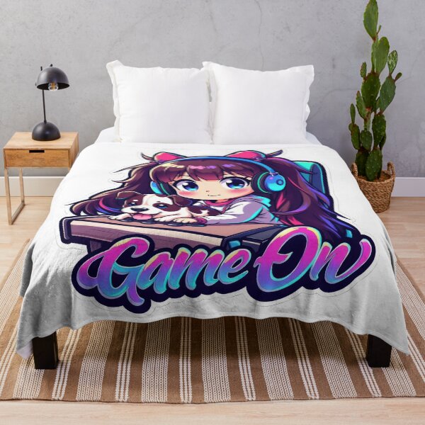Item preview, Gamer Pup Girl - Game On designed and sold by duke818.