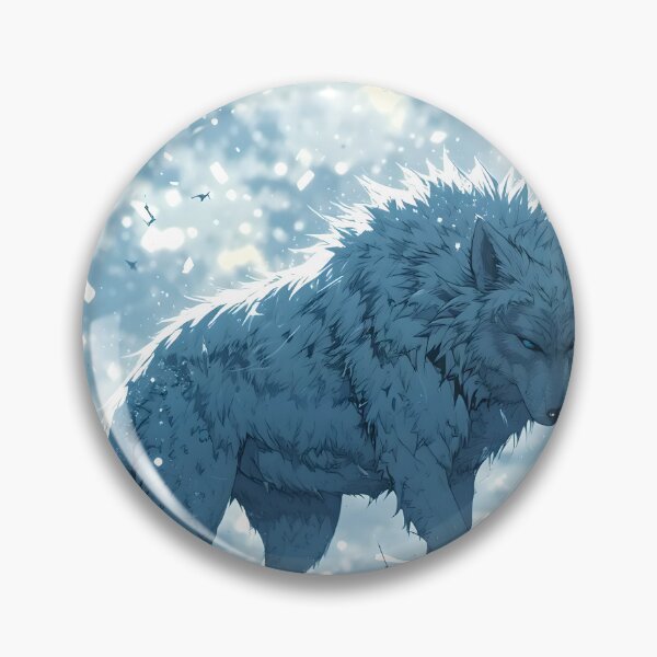 Item preview, White Winter Wolf With A Frozen Soul designed and sold by tobyheward.