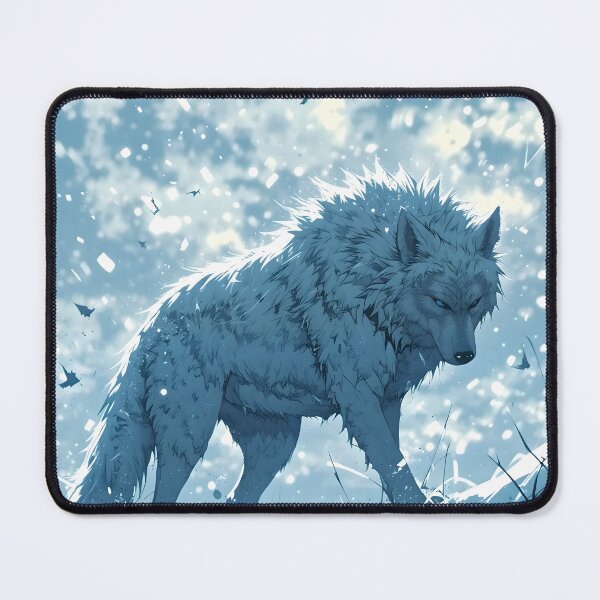 Item preview, White Winter Wolf With A Frozen Soul designed and sold by tobyheward.