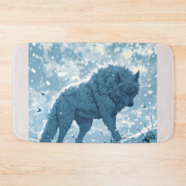 Item preview, White Winter Wolf With A Frozen Soul designed and sold by tobyheward.