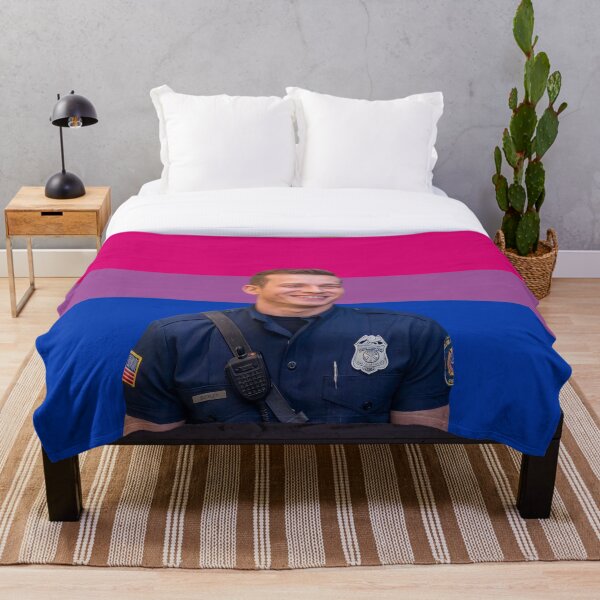 Item preview, evan buckley bi pride flag designed and sold by imcomingtothecottage.