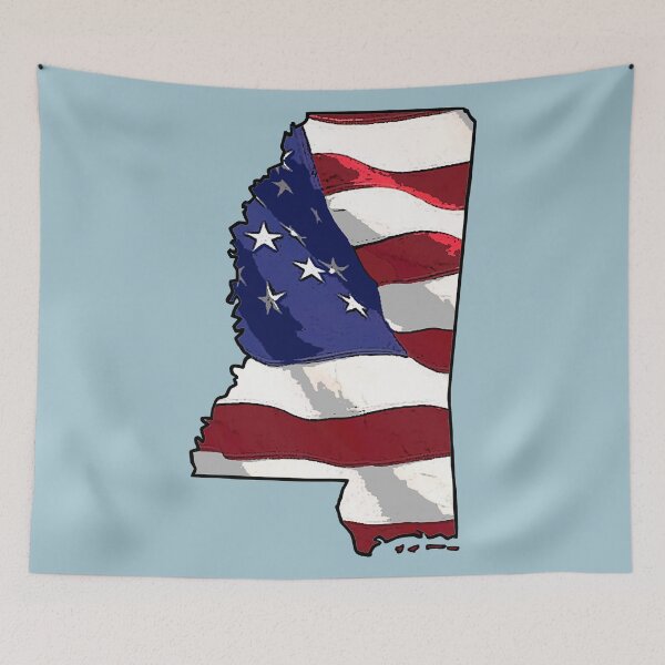 Item preview, Patriotic Mississippi designed and sold by Havocgirl.