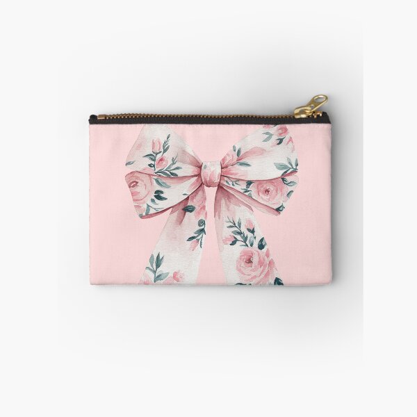 Item preview, Coquette Pink Floral Bow Aesthetic designed and sold by GlowinUp Shop.