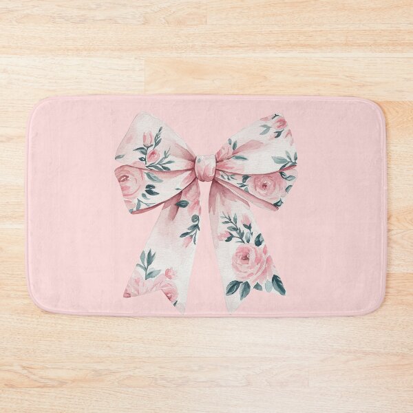 Item preview, Coquette Pink Floral Bow Aesthetic designed and sold by GlowinUp Shop.