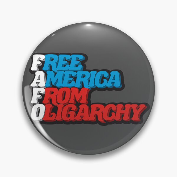 Item preview, Free America From Oligarchy designed and sold by Right Call Designs.