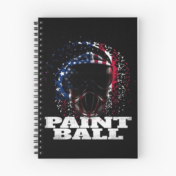 Item preview, Paint ball mask and paint splatter american flag effect  designed and sold by Scoopivich.
